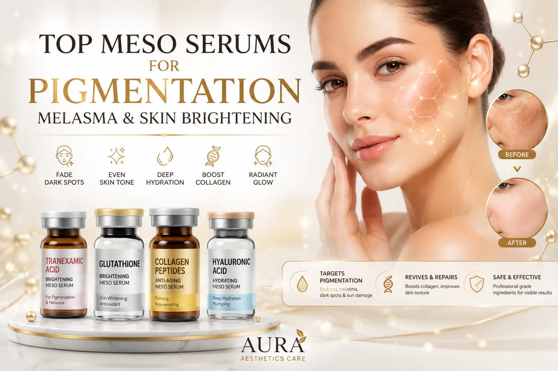 Top Meso Serums for Pigmentation, Melasma & Skin Brightening in Pakistan