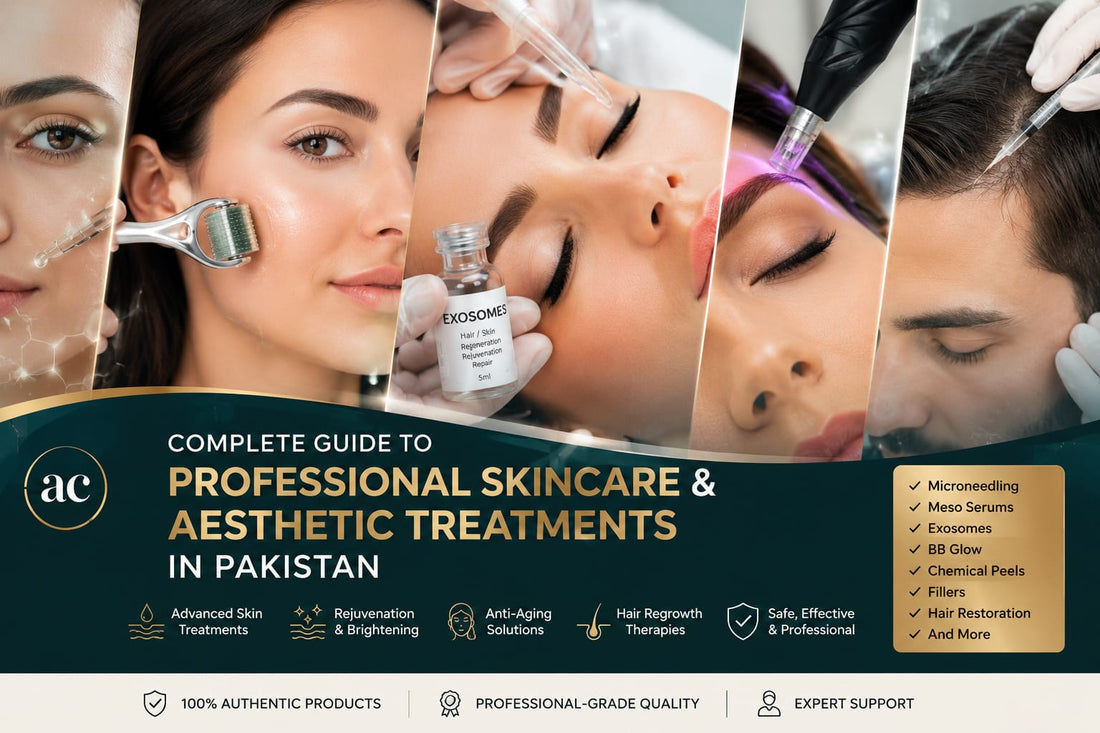 Complete Guide to Professional Skincare & Aesthetic Treatments in Pakistan (2026)