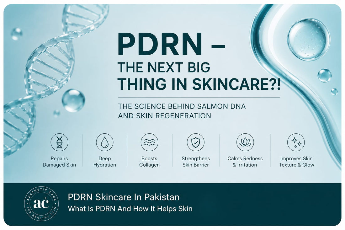 PDRN Skincare in Pakistan – Benefits, Uses & Complete Guide to Salmon DNA Skin Repair