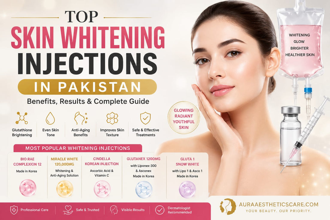 Top Skin Whitening Injections in Pakistan – Benefits, Results & Complete Guide