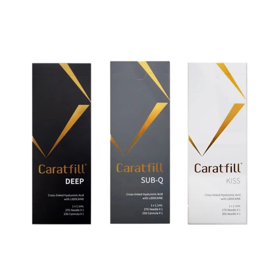Caratfill Dermal Filler (Kiss / Deep / Sub Q) – Premium Korean HA Filler for Natural Contouring & Volume | Aura Aesthetic Care Pakistan