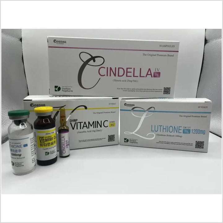 Cindella Korea Whitening Injection – Ascorbic Acid (Vitamin C) | 10 Sessions | Luthione | Price in Pakistan