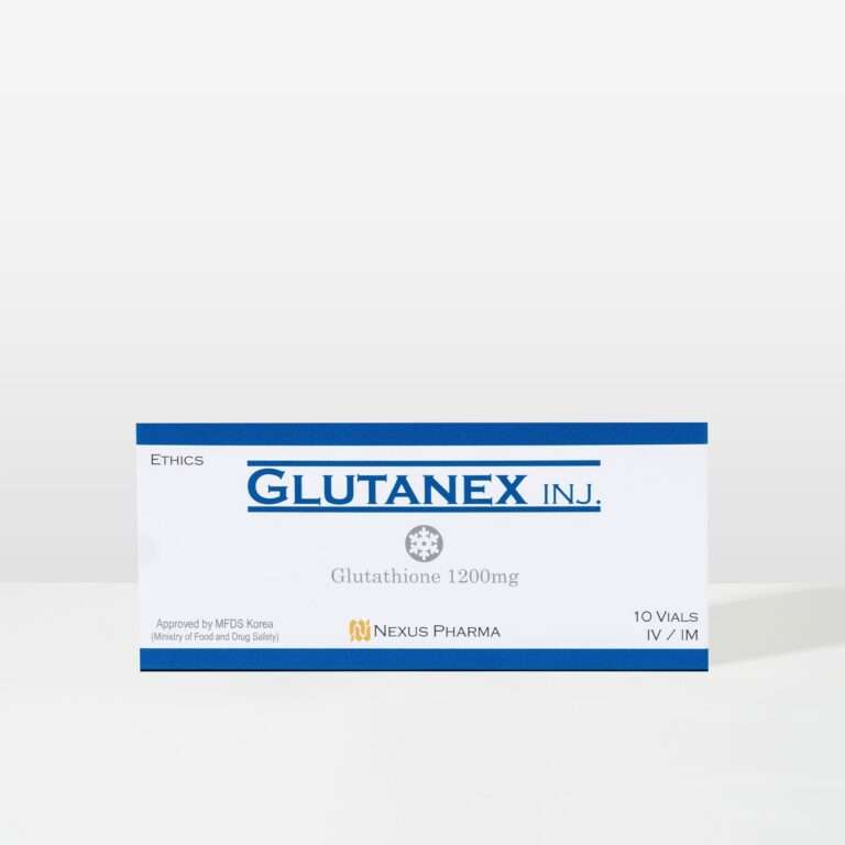 Glutanex 1200mg Whitening Injections – Nexus Pharma | Liponex-300 & Asconex | Made in Korea | 10 Sessions | Price in Pakistan