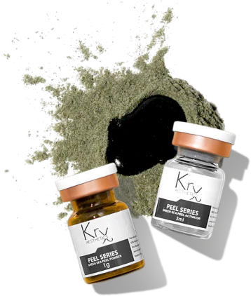 KRX Green Sea Peel Kit (5 Pairs) – Professional Exfoliating & Brightening Solution | KRX Aesthetic Pakistan | Price in Pakistan