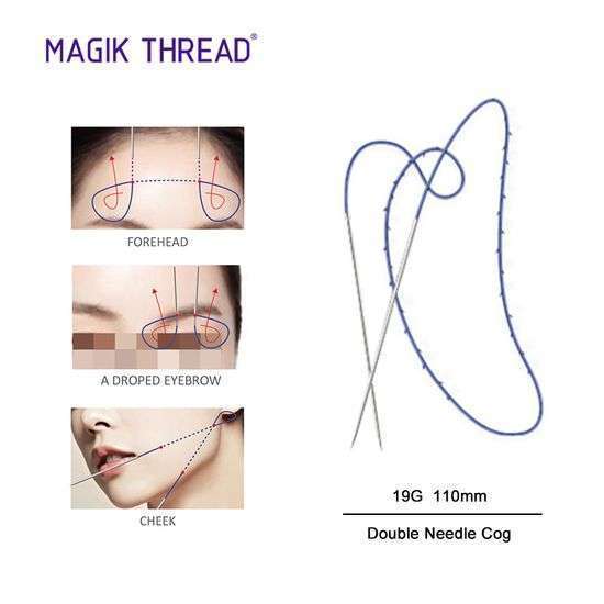 Threading 460mm x 20G x 100mm Double Needle PDO Thread Lift | Price in Pakistan