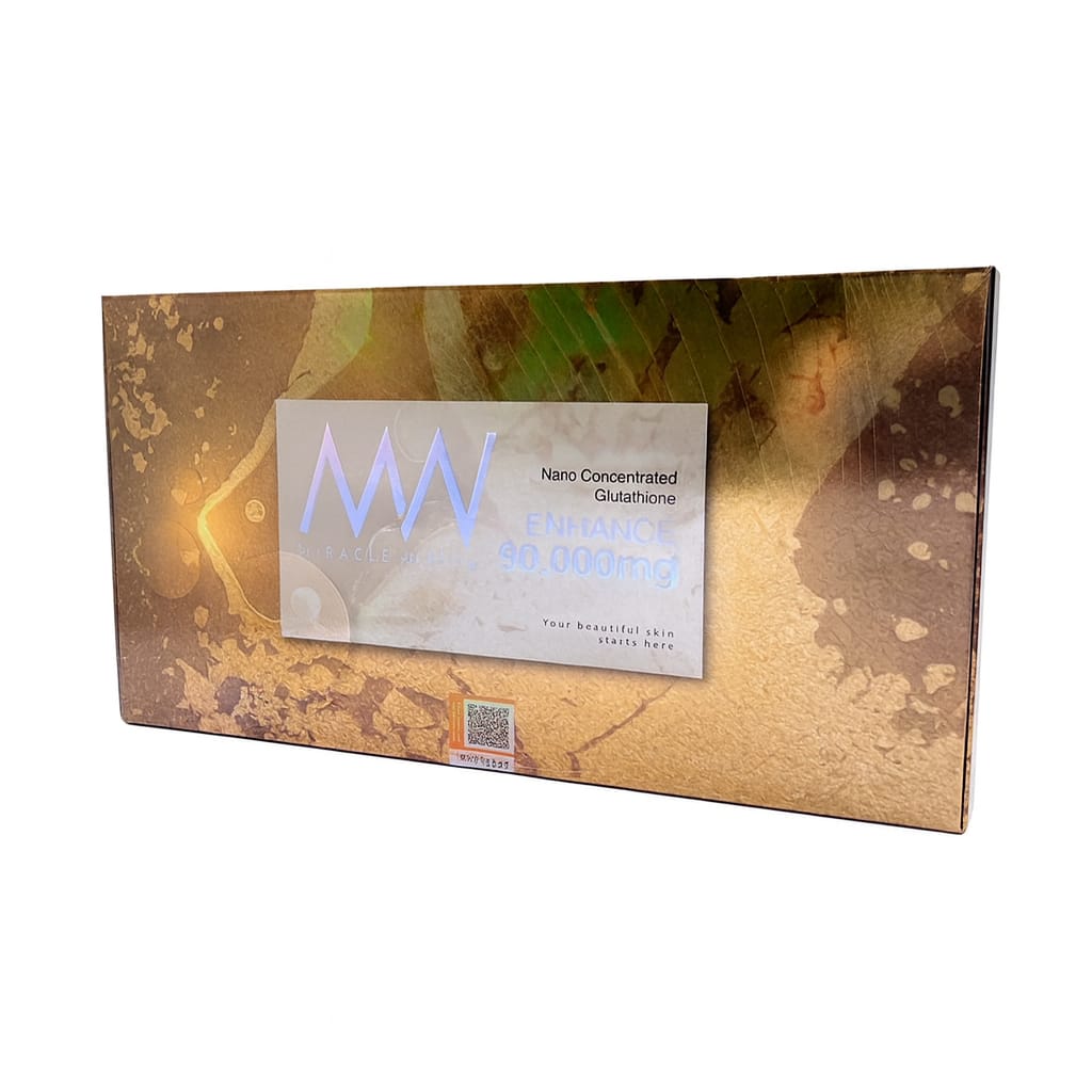 Miracle White Enhanced 90000 Glutathione Skin Whitening
