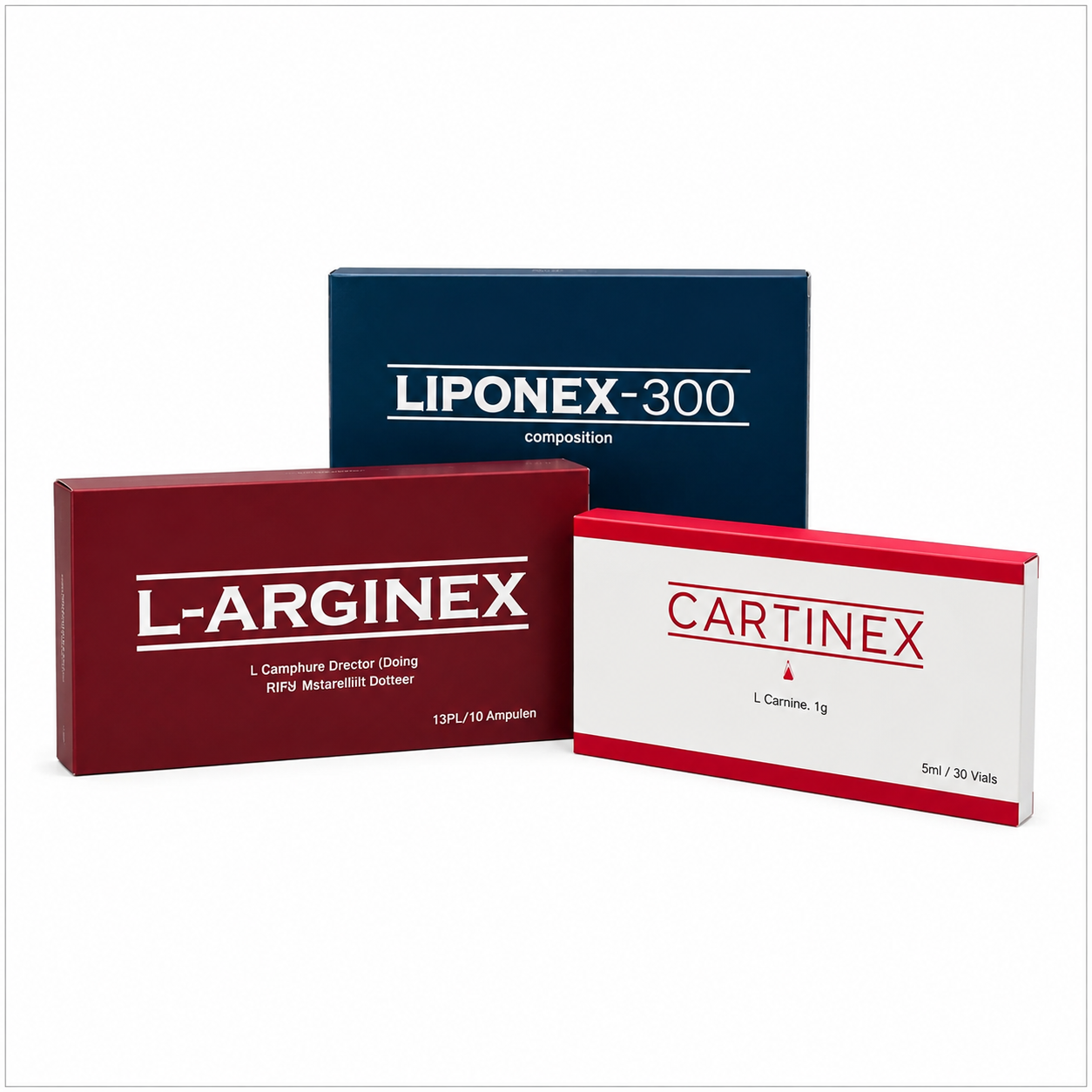 Cartinex - Liponex - L-Arginex | Best Slimming Drips by Nexus Pharma - Made in Korea Price