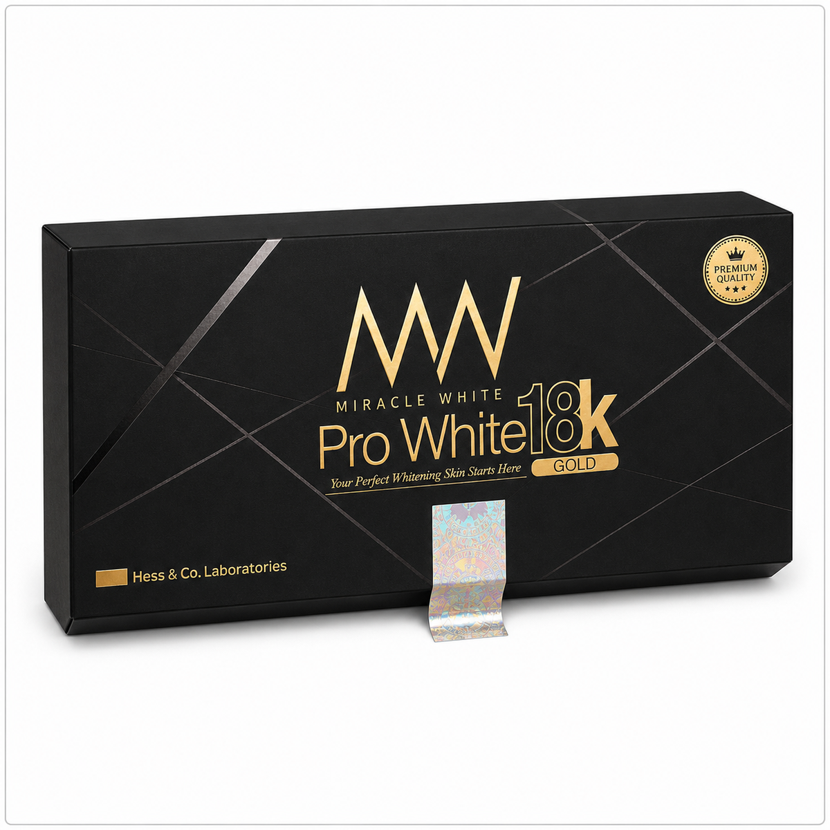 Miracle 180,000mg – Miracle White Pro White 18K Gold - Skin Whitening