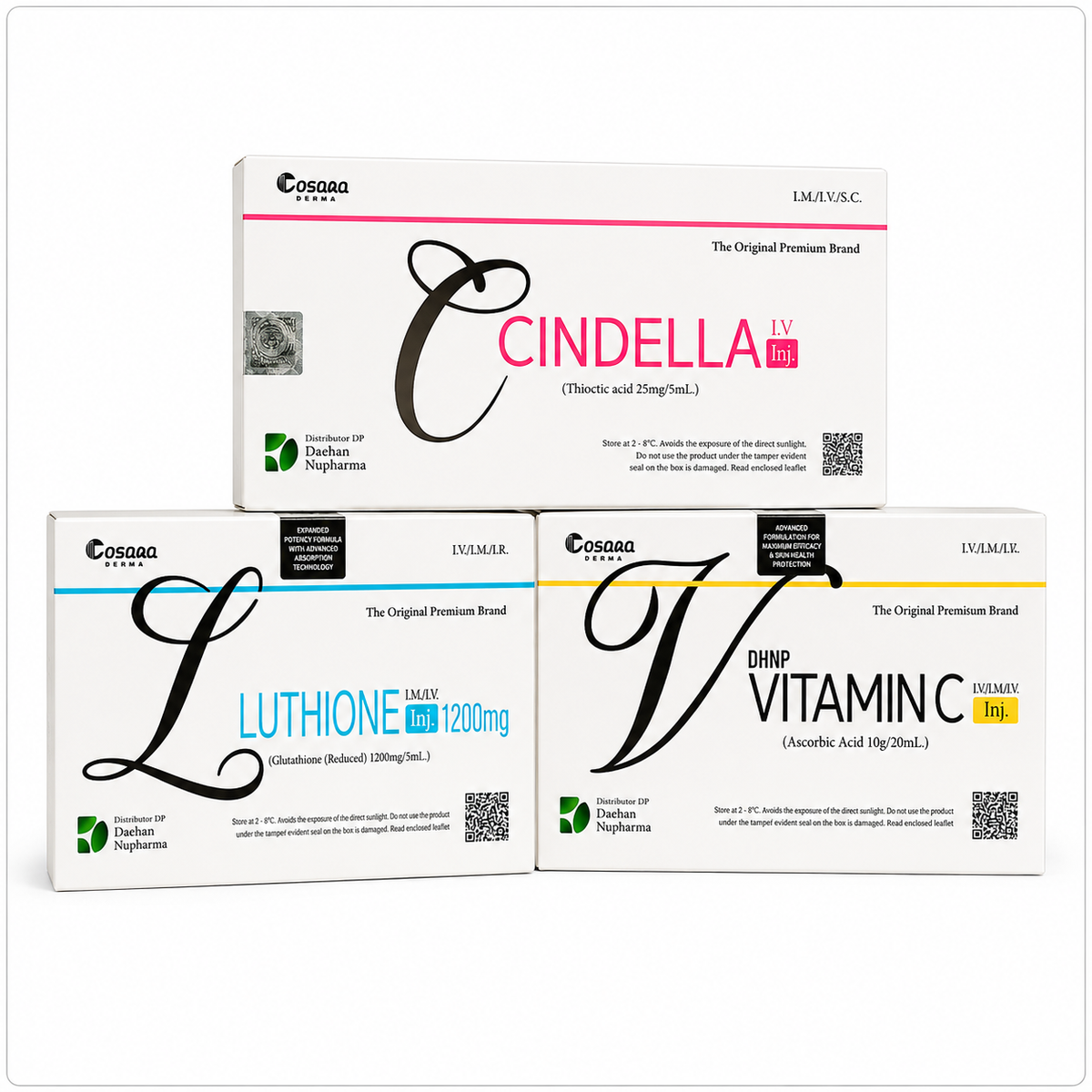 Cindella Whitening Injection Price in Pakistan | 1200  Glutathione + Vitamin C | Original Korean Formula