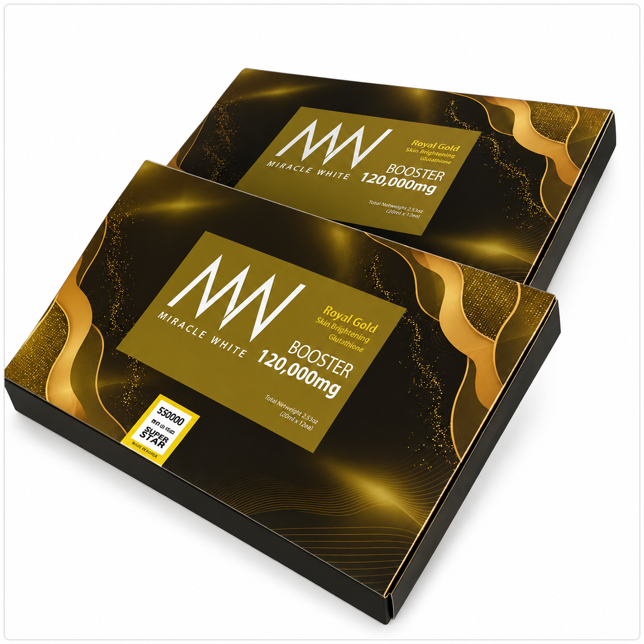 Miracle White Royal Gold 120000mg Whitening Booster  pakistan