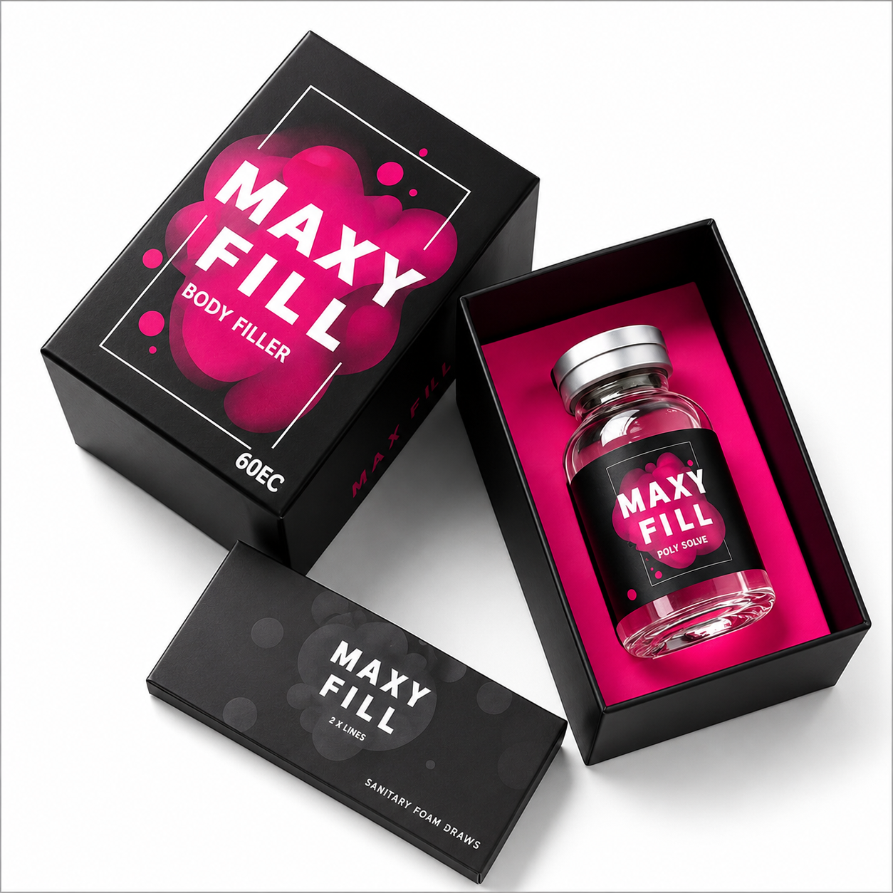 Maxy Fill Body Filler Hyaluronic Acid 24mg 70CC price pakistan