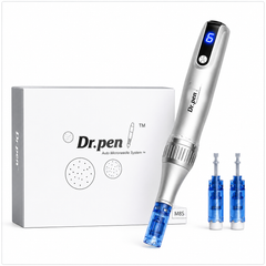 Dr.Pen M8S Upgraded Microneedling Pen Kit + 2 Cartridges,Microneedle Derma pen M8S