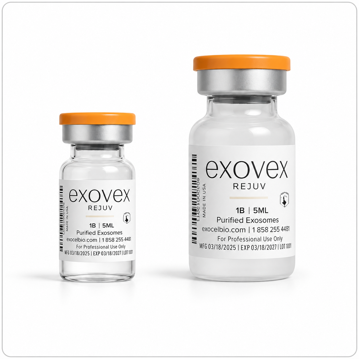 Exovex Rejuv 1B Human Exosomes 5ml – Made in USA