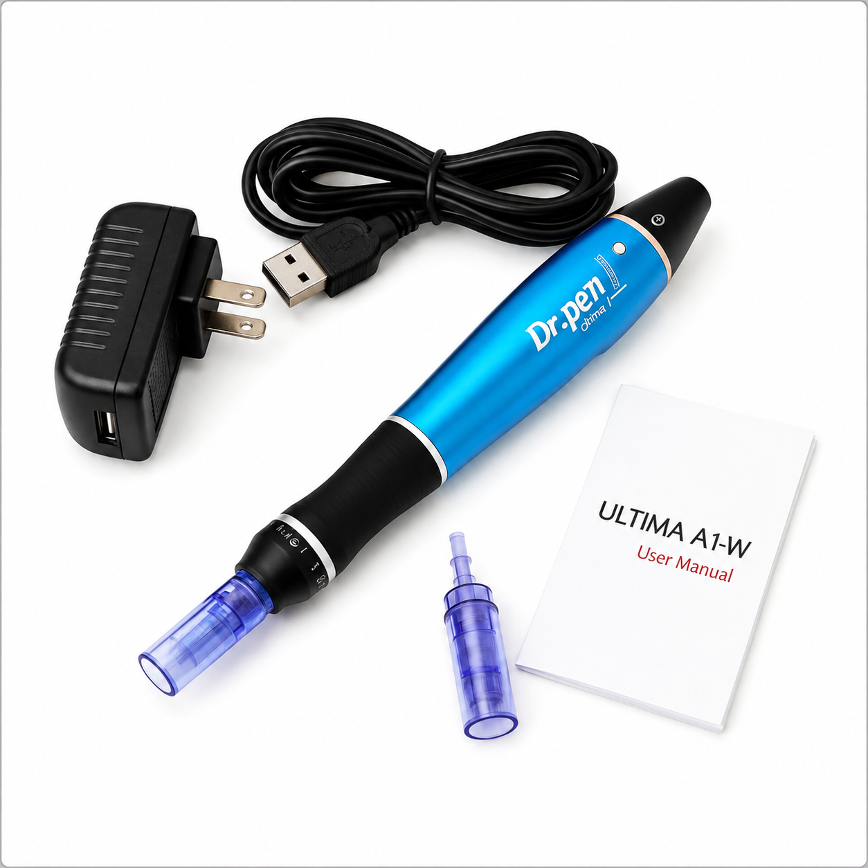 Dr. Pen A1W Wireless Microneedling Pen with 12 Pin Needles